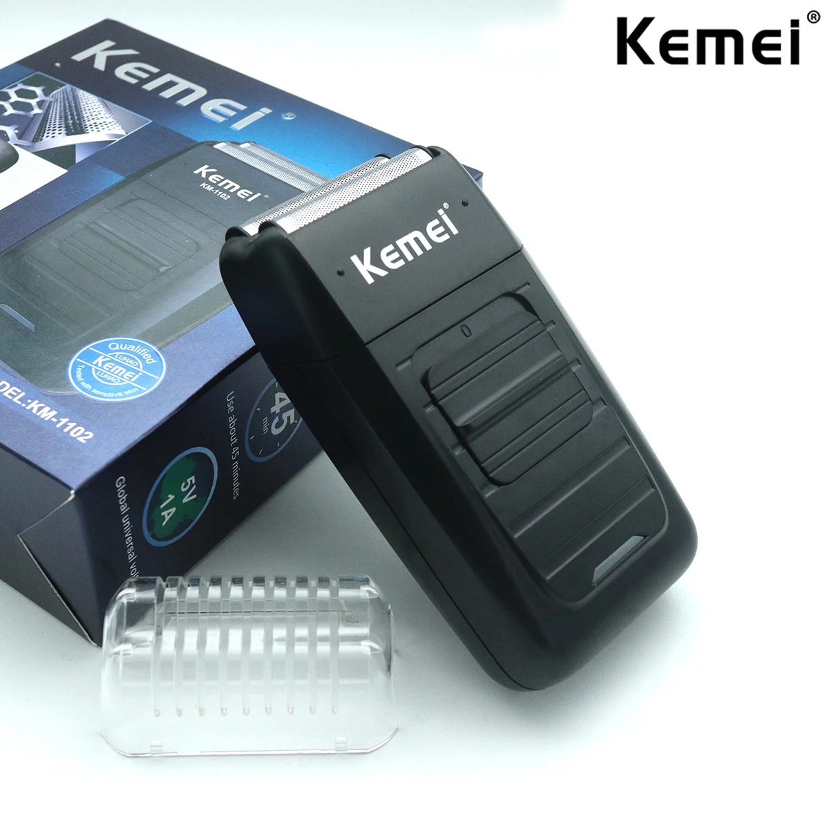 Men'S Face Grooming - Kemei Rechargeable Cordless Shaver for Men