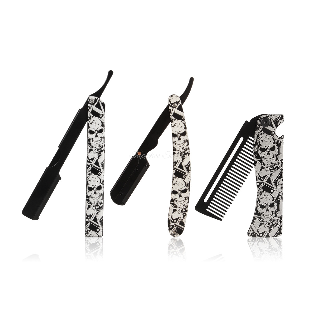 Men'S Grooming Product - 2026 Barber Folding Straight Razor Shaving