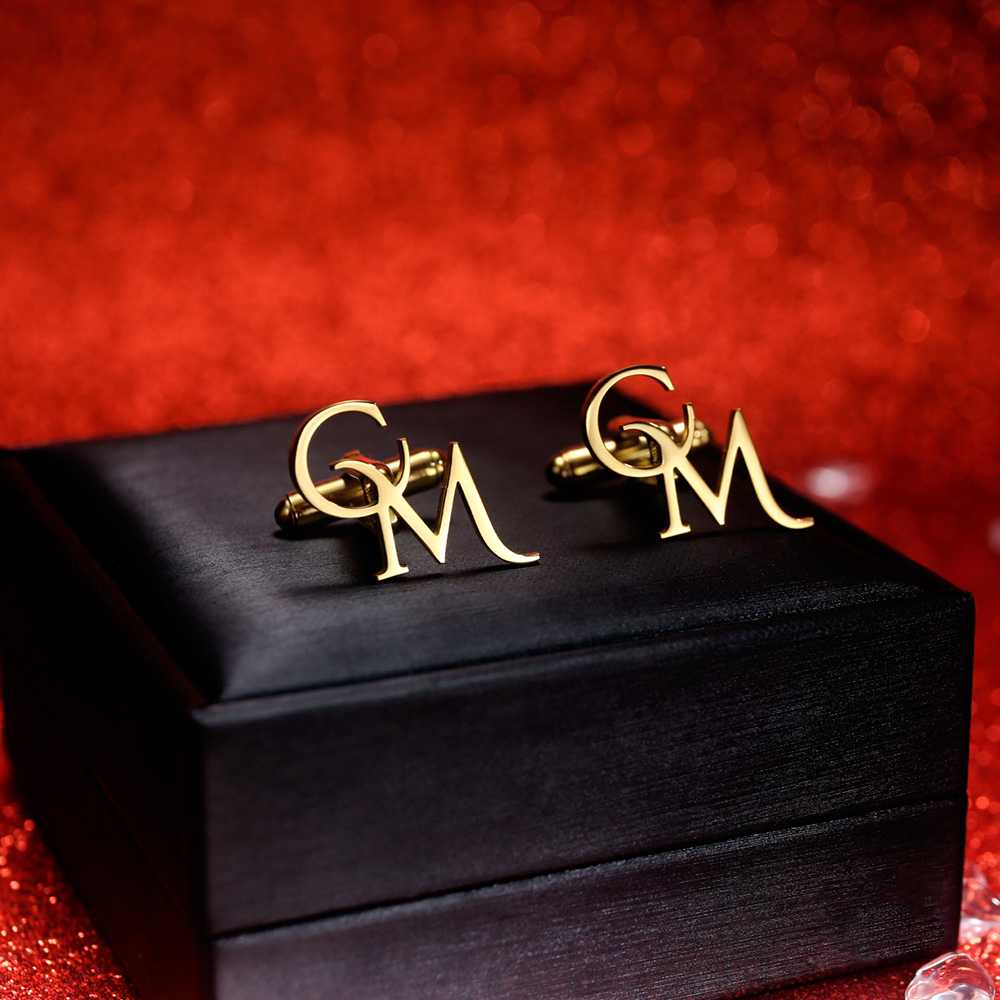 Tangula Custom Initials Cuffli - Mens Grooming Box ulasan dan harga
