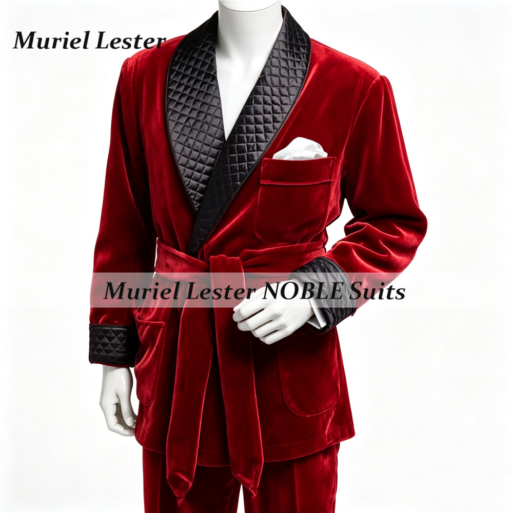 Smoking Business Velvet Suit J - Men Grooming Outfit ulasan dan harga