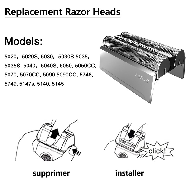 52S Replacement Head Razor Bla - Men'S Face Grooming ulasan dan harga