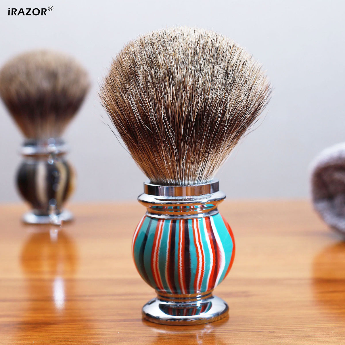 iRAZOR Silvertip Shaving Brush - Men'S Grooming Product ulasan dan harga