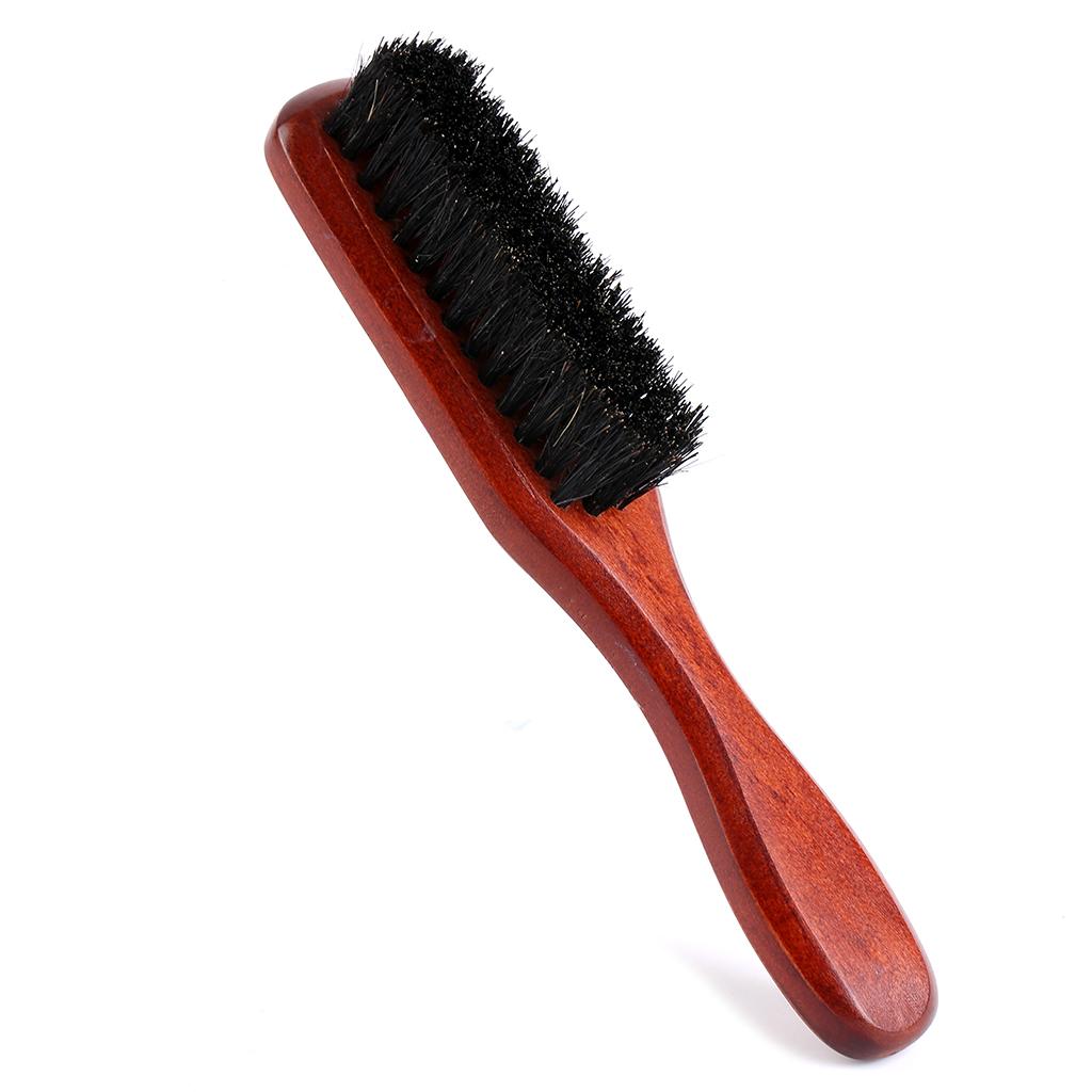 Soft Wooden Beard Brush Men Gr - Men'S Grooming Barbershop ulasan dan harga