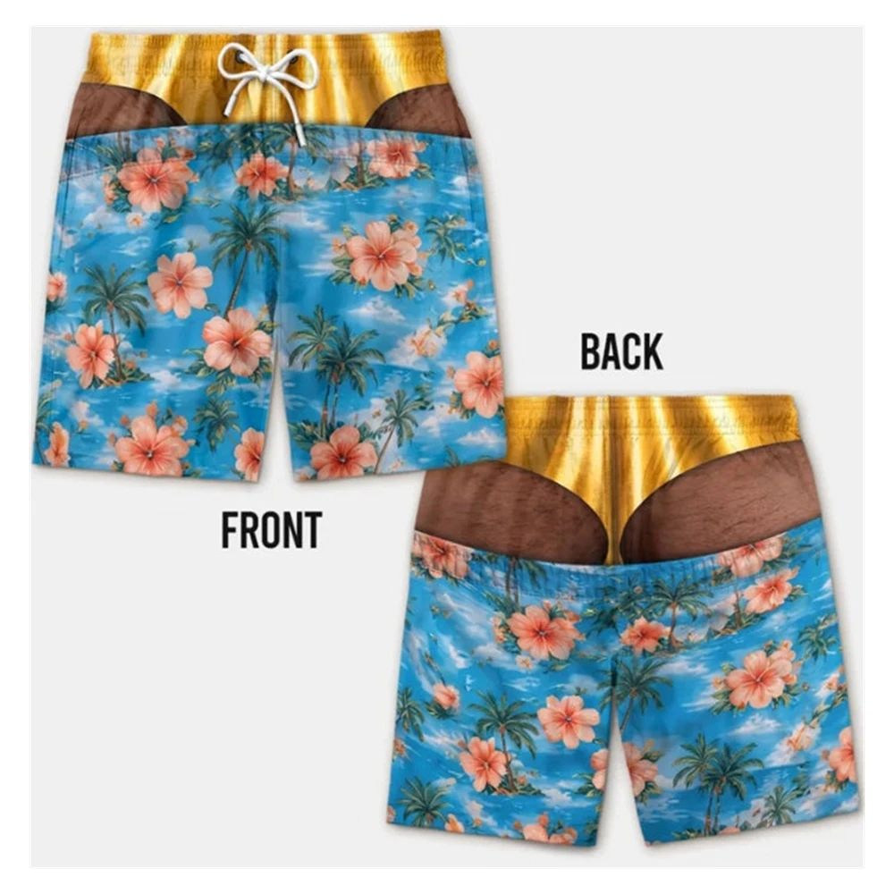 Men Fun Hip Print Swim Trunks, - Men'S Grooming Product ulasan dan harga