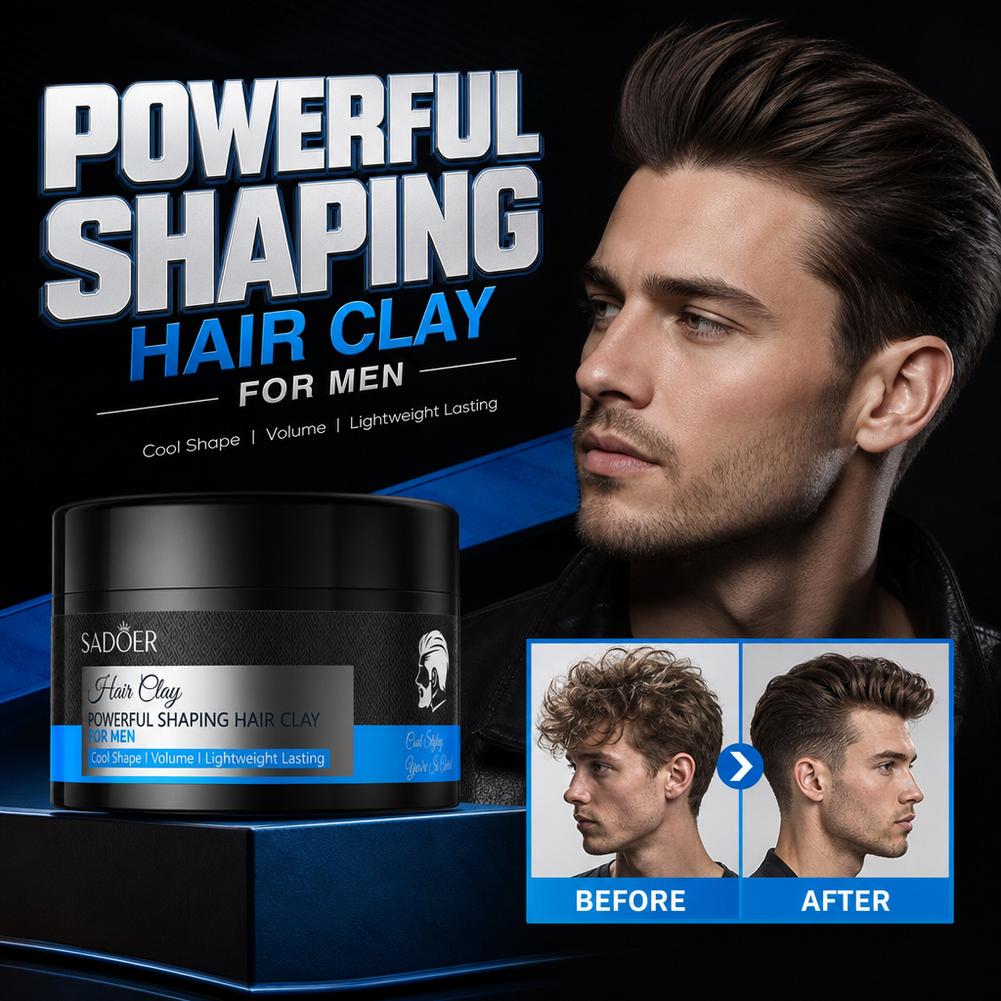 Matte Hair Styling Clay Strong - Pomade Hair Clay ulasan dan harga