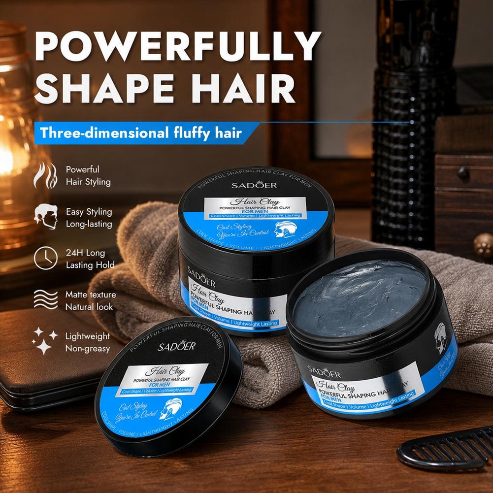 Matte Hair Styling Clay Strong - Pomade Hair Clay ulasan dan harga