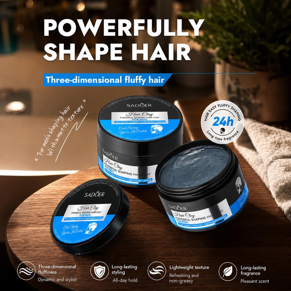 Matte Hair Styling Clay Strong - Pomade Hair Clay ulasan dan harga