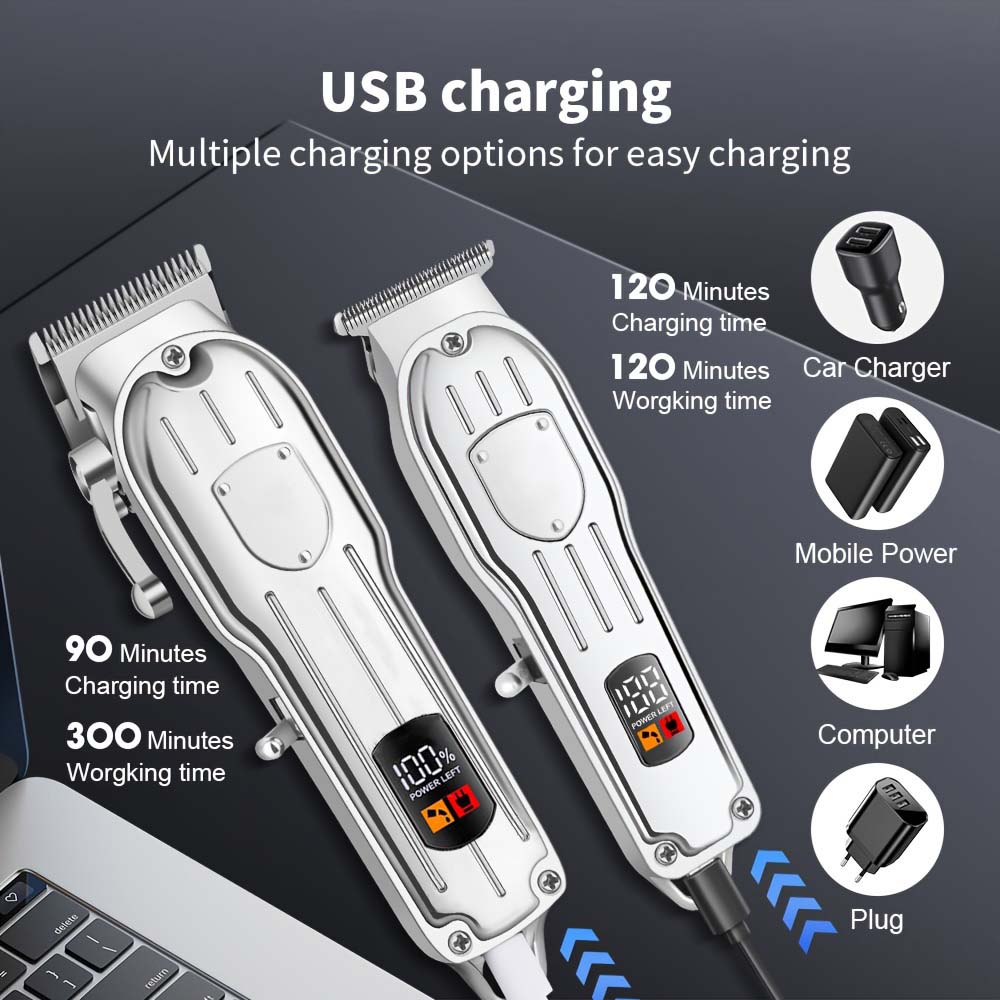 Professional Hair Clipper Set  - Men Grooming Outfit ulasan dan harga