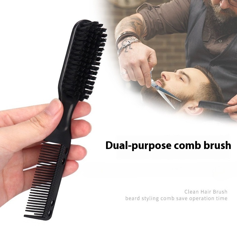 Double Sided Hair Beard Comb f - Men'S Grooming Product ulasan dan harga