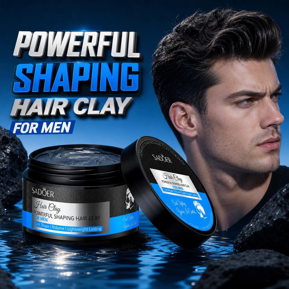 Men's Hair Styling Clay Strong - Pomade Hair Clay ulasan dan harga