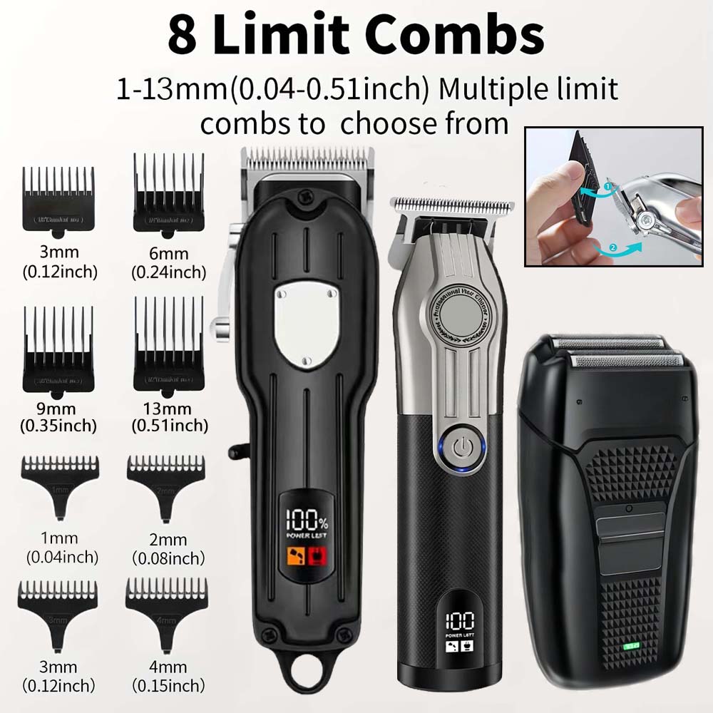 Professional Hair Clipper Set  - Men'S Grooming Product ulasan dan harga