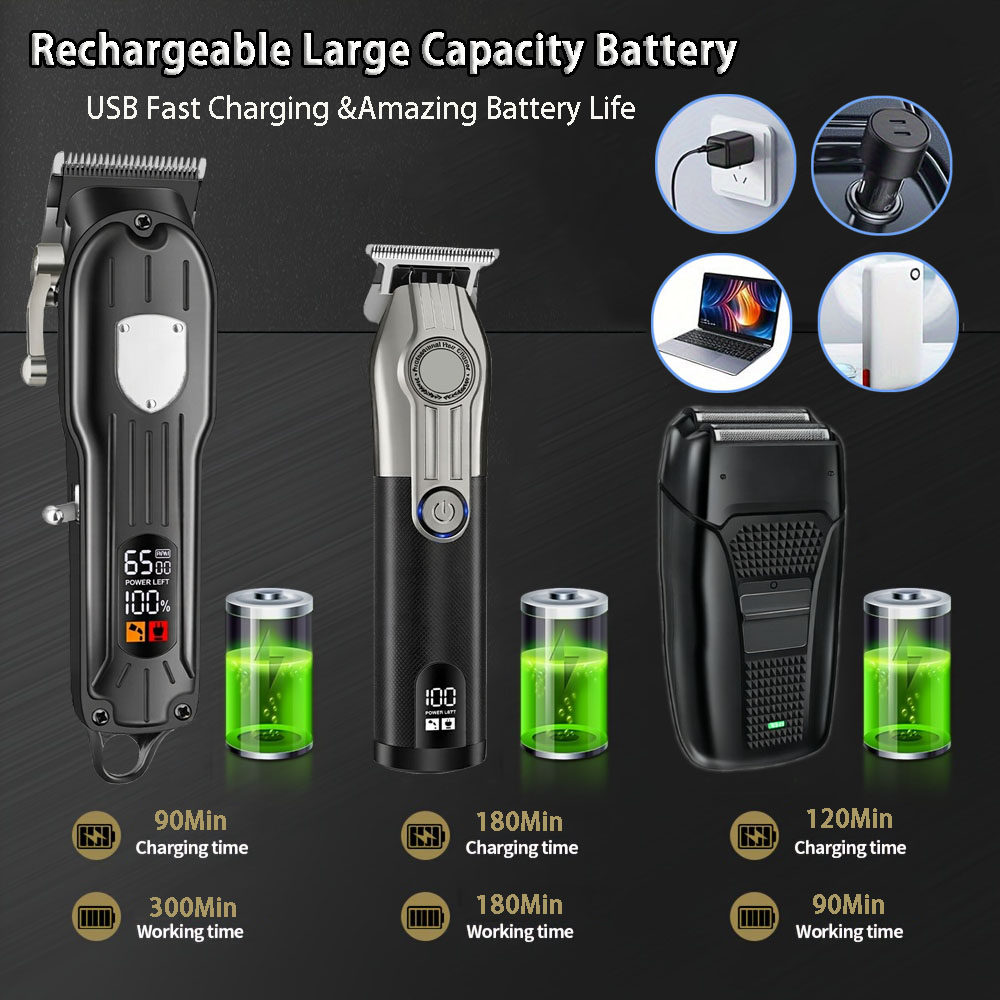 Professional Hair Clipper Set  - Men'S Grooming Product ulasan dan harga