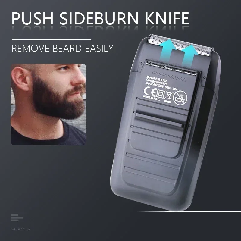 Kemei Rechargeable Cordless Sh - Men'S Face Grooming ulasan dan harga