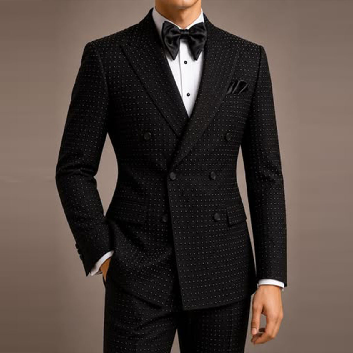 Customized Luxury Metal Embell - Men Grooming Outfit ulasan dan harga