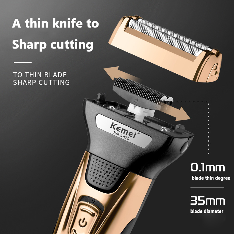 Kemei 3 In 1 Powerful Electric - Men'S Face Grooming ulasan dan harga