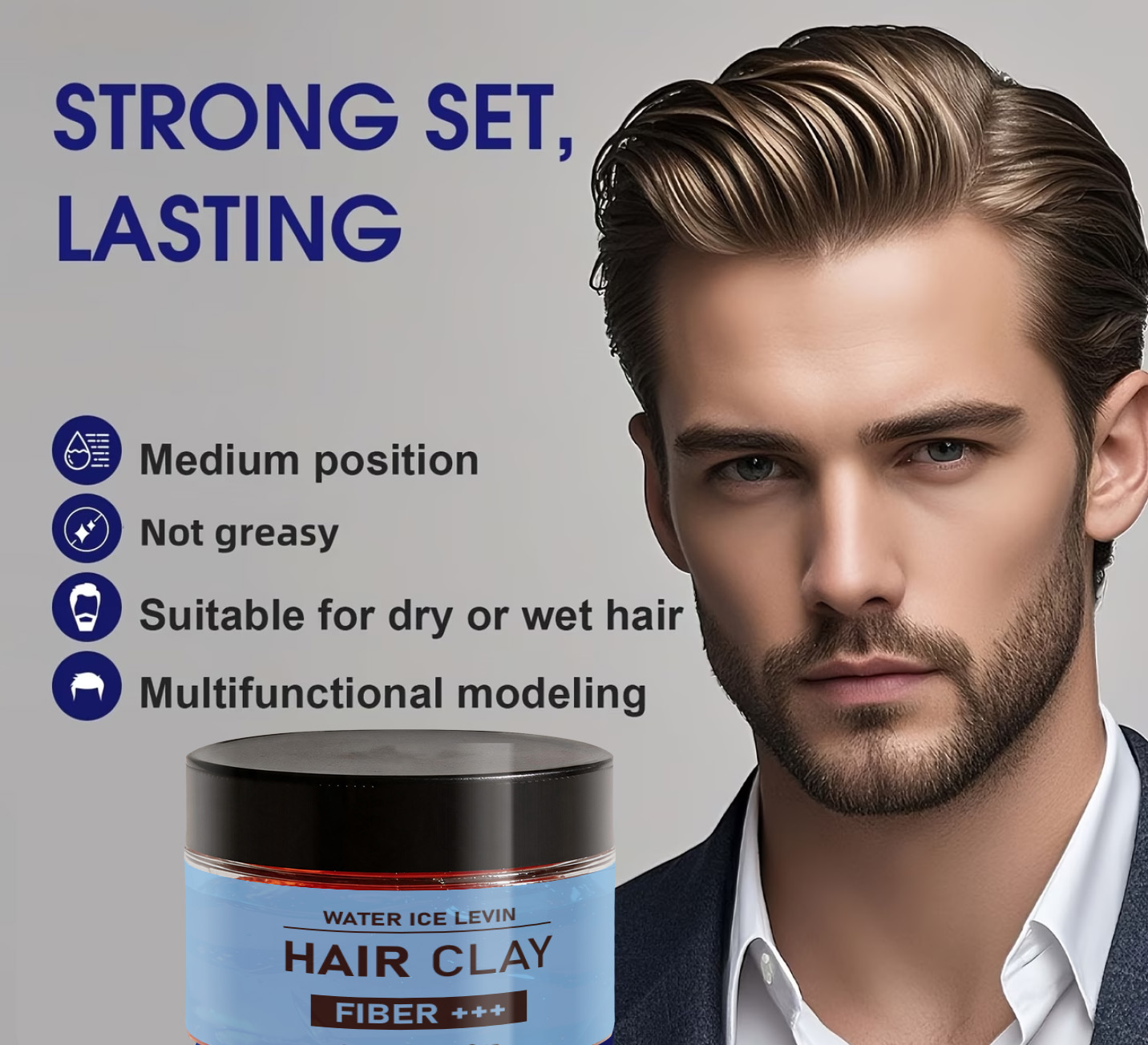 Biotin & Keratin Hair Clay for - Pomade Hair Clay ulasan dan harga