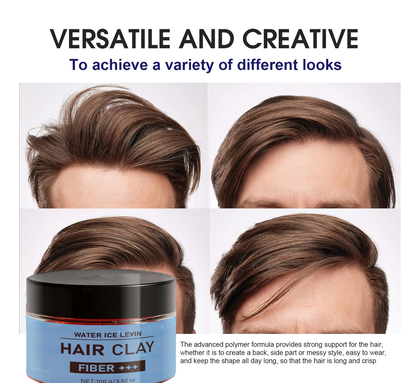 Biotin & Keratin Hair Clay for - Pomade Hair Clay ulasan dan harga