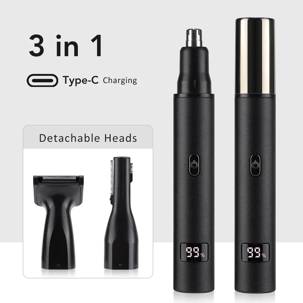 Nose Hair Trimmer for Men 3 in - Mens Grooming Box ulasan dan harga