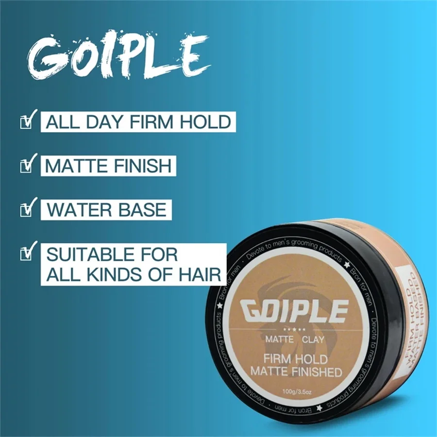 GOIPLE All-Day Strong Hold Mat - Pomade Hair Clay ulasan dan harga