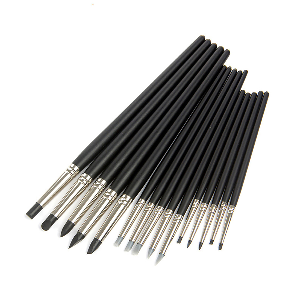 5Pcs Silicone Brush Clay Sculp - Pomade Hair Clay ulasan dan harga