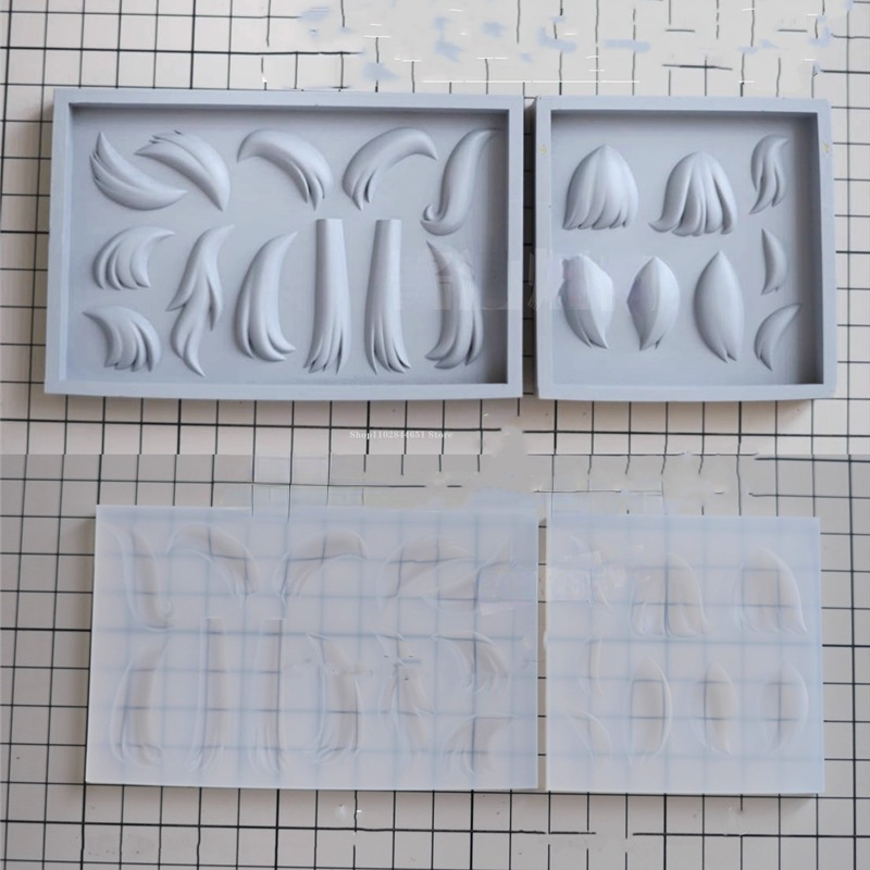 Hair Silicone Mold 3.5cm Face  - Pomade Hair Clay ulasan dan harga