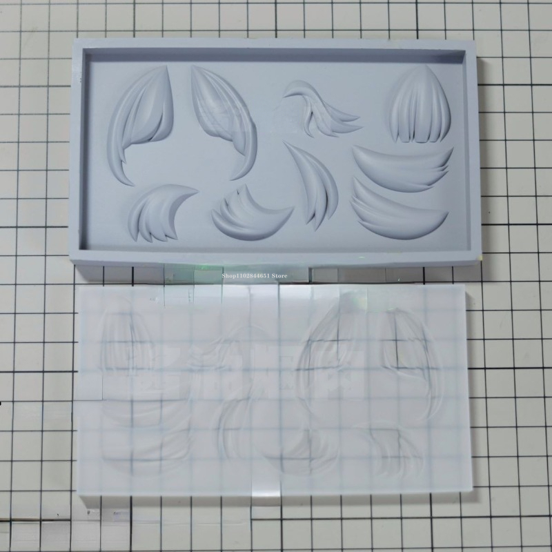Hair Silicone Mold 3.5cm Face  - Pomade Hair Clay ulasan dan harga