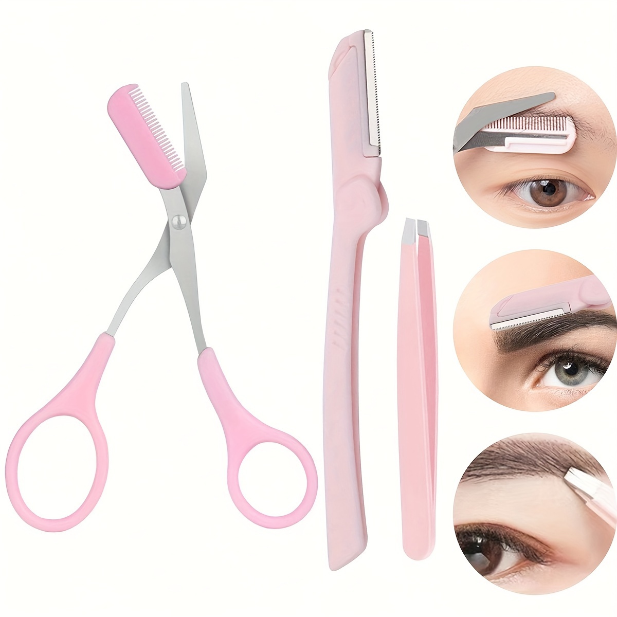 3pcs Set Eyebrow Kit For Women - Men'S Grooming Product ulasan dan harga